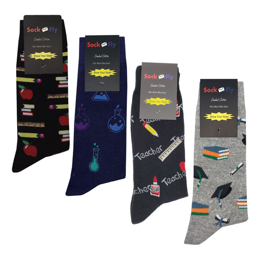 School Socks 4 Pack Sockfly 2