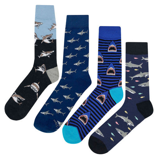 Shark Socks 4 Pack #2 Sockfly