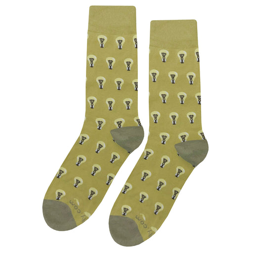 Simple Light Bulb Socks Sockfly 1