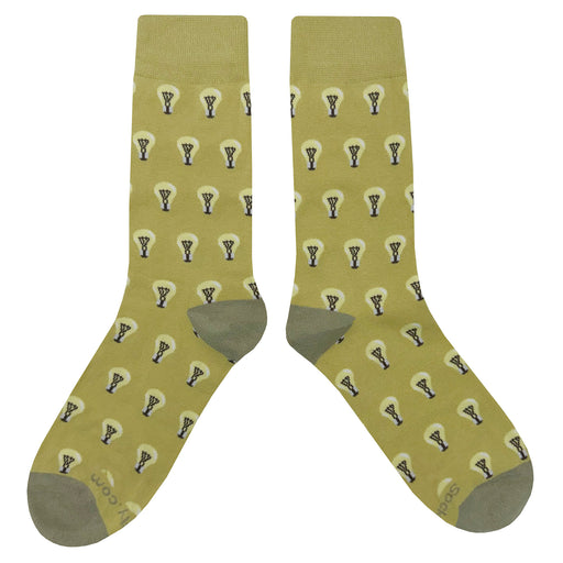 Simple Light Bulb Socks Sockfly 2