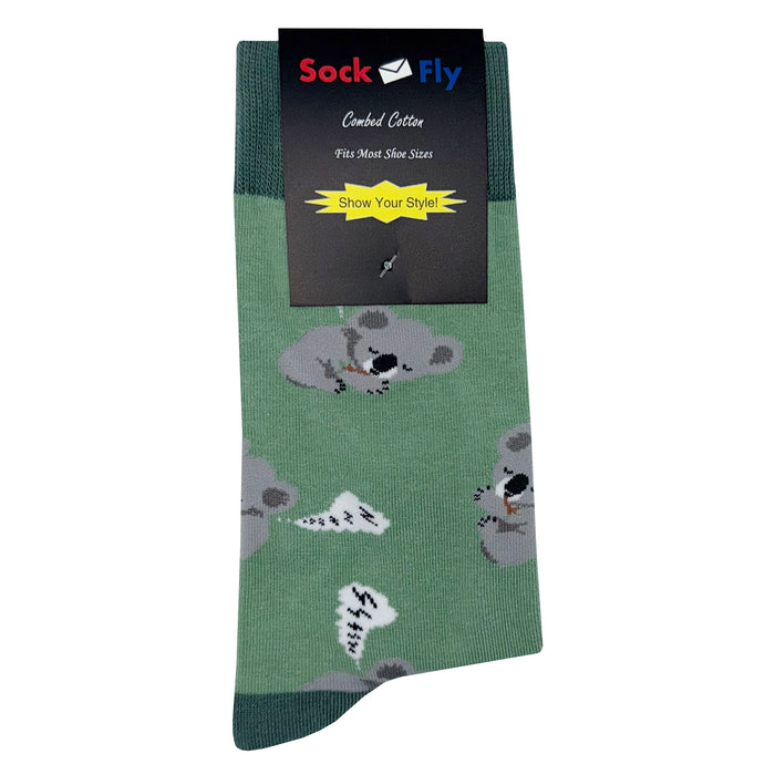 Sleeping Koala Socks Sockfly 4