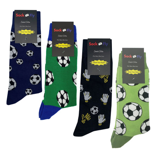 Soccer Socks 4 Pack Sockfly 2