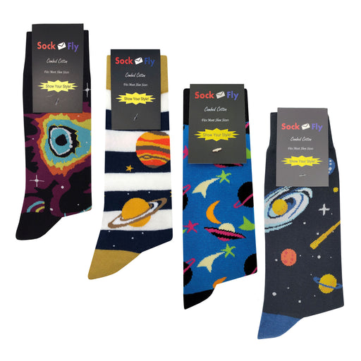 Space Socks 4 Pack Sockfly 2
