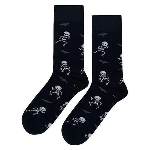 Spooky Skeleton Socks Sockfly 1
