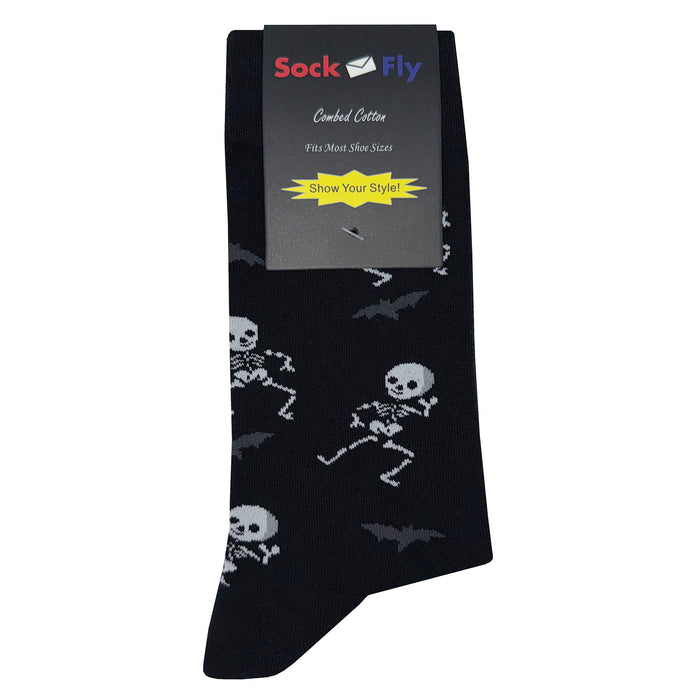 Spooky Skeleton Socks Sockfly 4