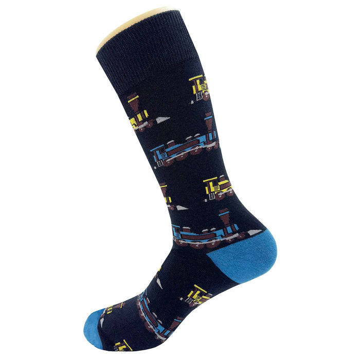 Steam Engine Train Socks Sockfly 3