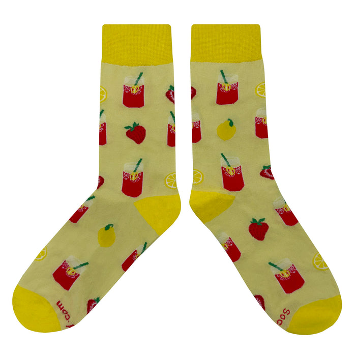 Strawberry Lemonade Socks Sockfly 2