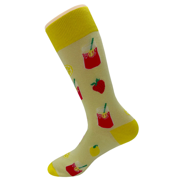 Strawberry Lemonade Socks Sockfly 4