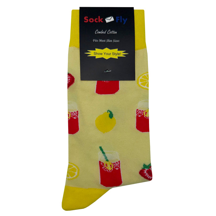 Strawberry Lemonade Socks Sockfly 3
