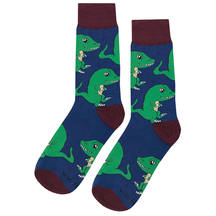Dinosaur Socks 4 Pack Sockfly 2 of 4
