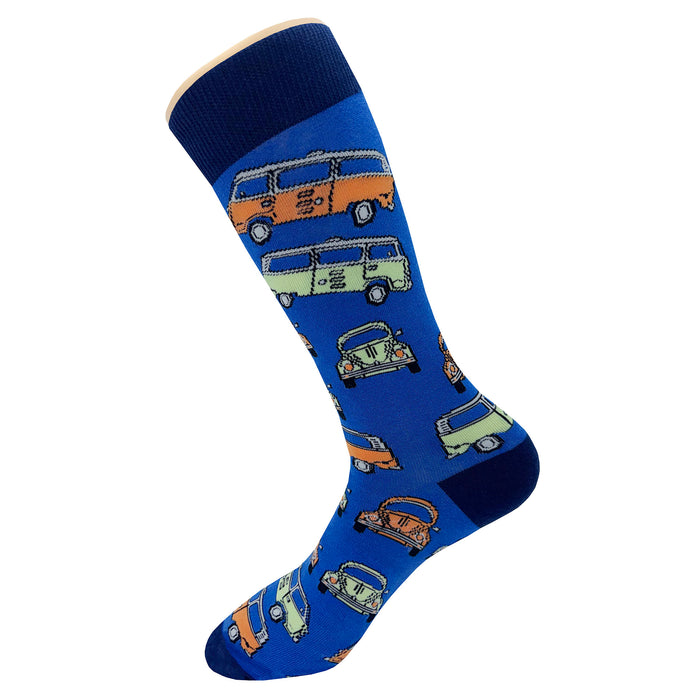 VW Frenzy Blue Socks Sockfly 3