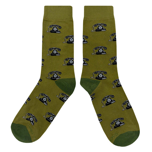 Vintage Telephone Socks Sockfly 2
