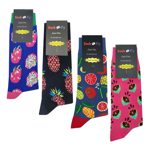 Weird Fruit Socks 4 Pack Sockfly 2