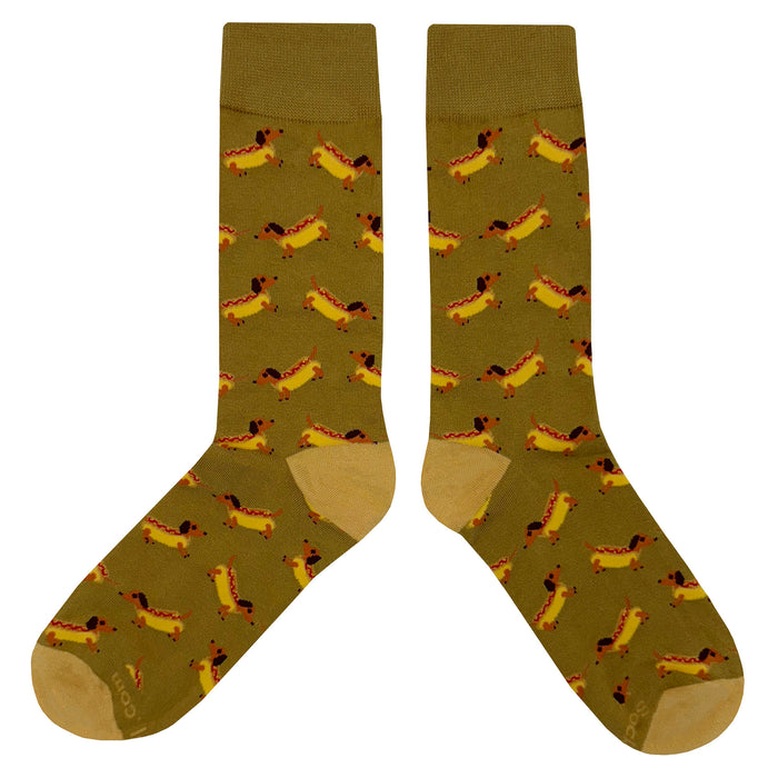 Wiener Hot Dog Socks Sockfly 2