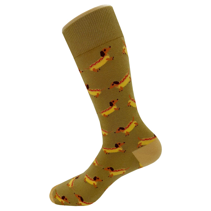 Wiener Hot Dog Socks Sockfly 3