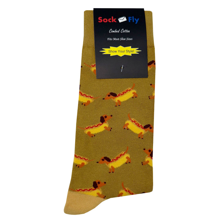 Wiener Hot Dog Socks Sockfly 4