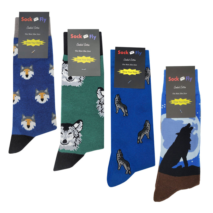 Wolf Socks 4 Pack Sockfly 2
