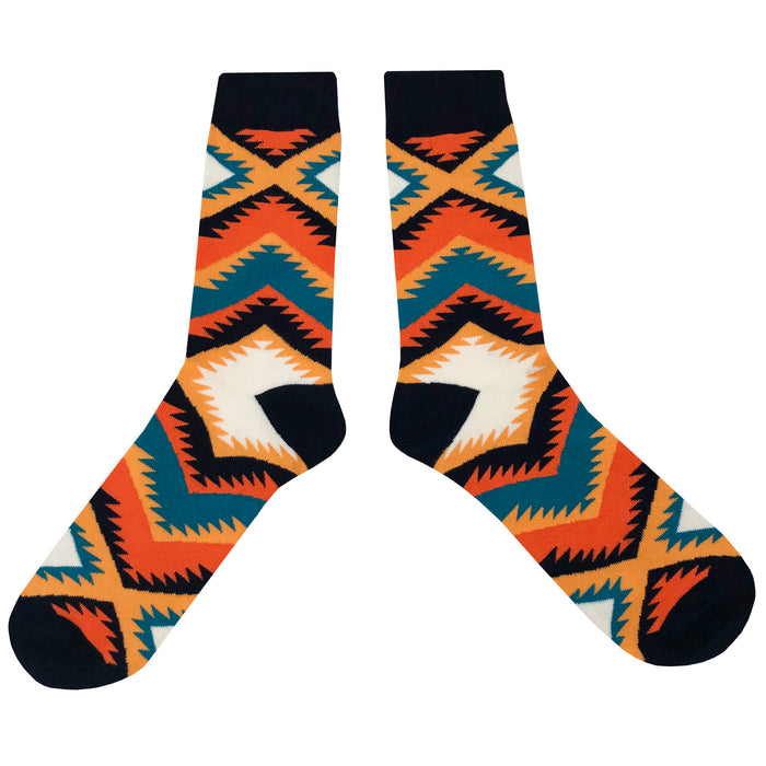 Aztec Pattern Socks - Fun and Crazy Socks at Sockfly.com