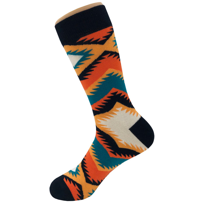 Aztec Pattern Socks - Fun and Crazy Socks at Sockfly.com