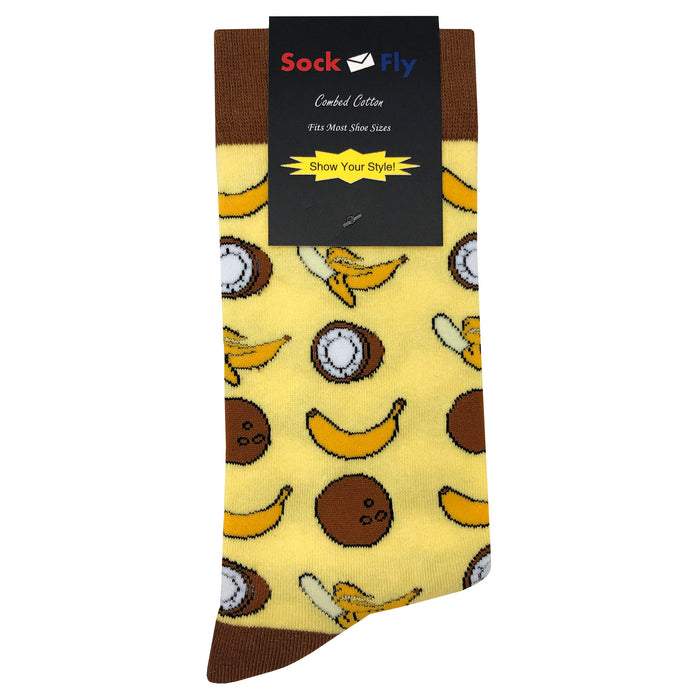 Banana Coconut Socks Sockfly 4