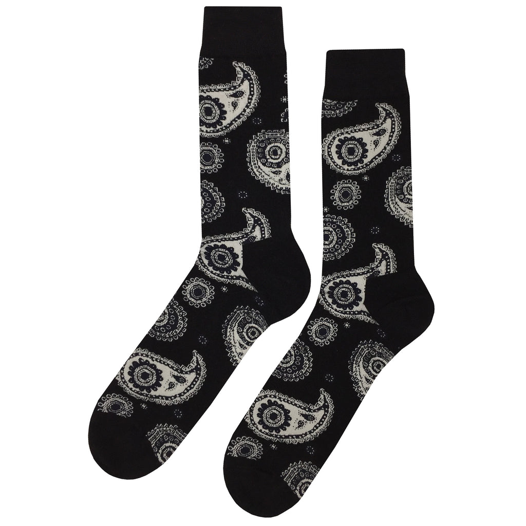 open lace back dress Black Paisley Socks