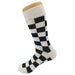 Black White Checker Socks Sockfly 3