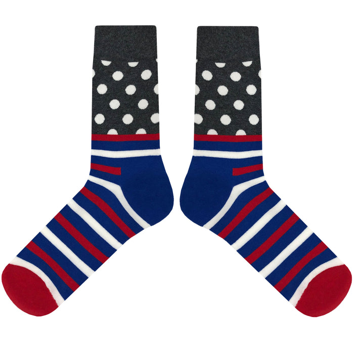 Blue Stripe Socks Sockfly 2