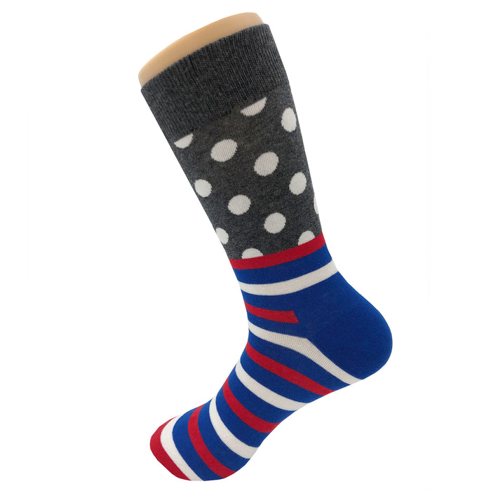 Blue Stripe Socks Sockfly 3