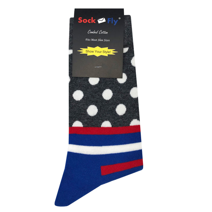 Blue Stripe Socks Sockfly 4