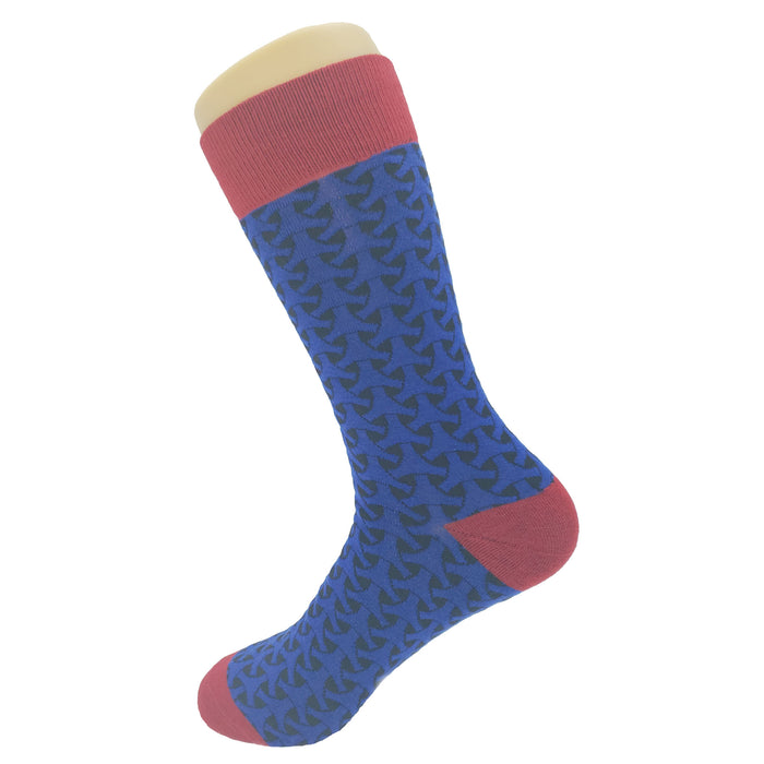 Blue Hex Socks Sockfly 3