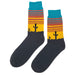 Cactus Sunset Socks Sockfly 1