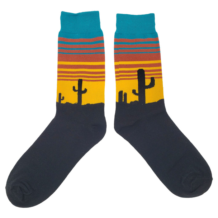 Cactus Sunset Socks Sockfly 2