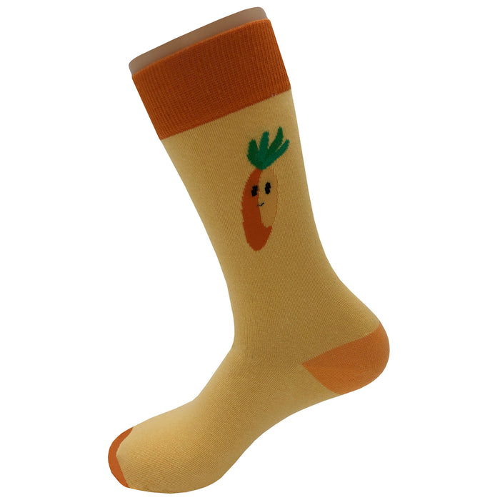 Carrot Face Socks Sockfly 3