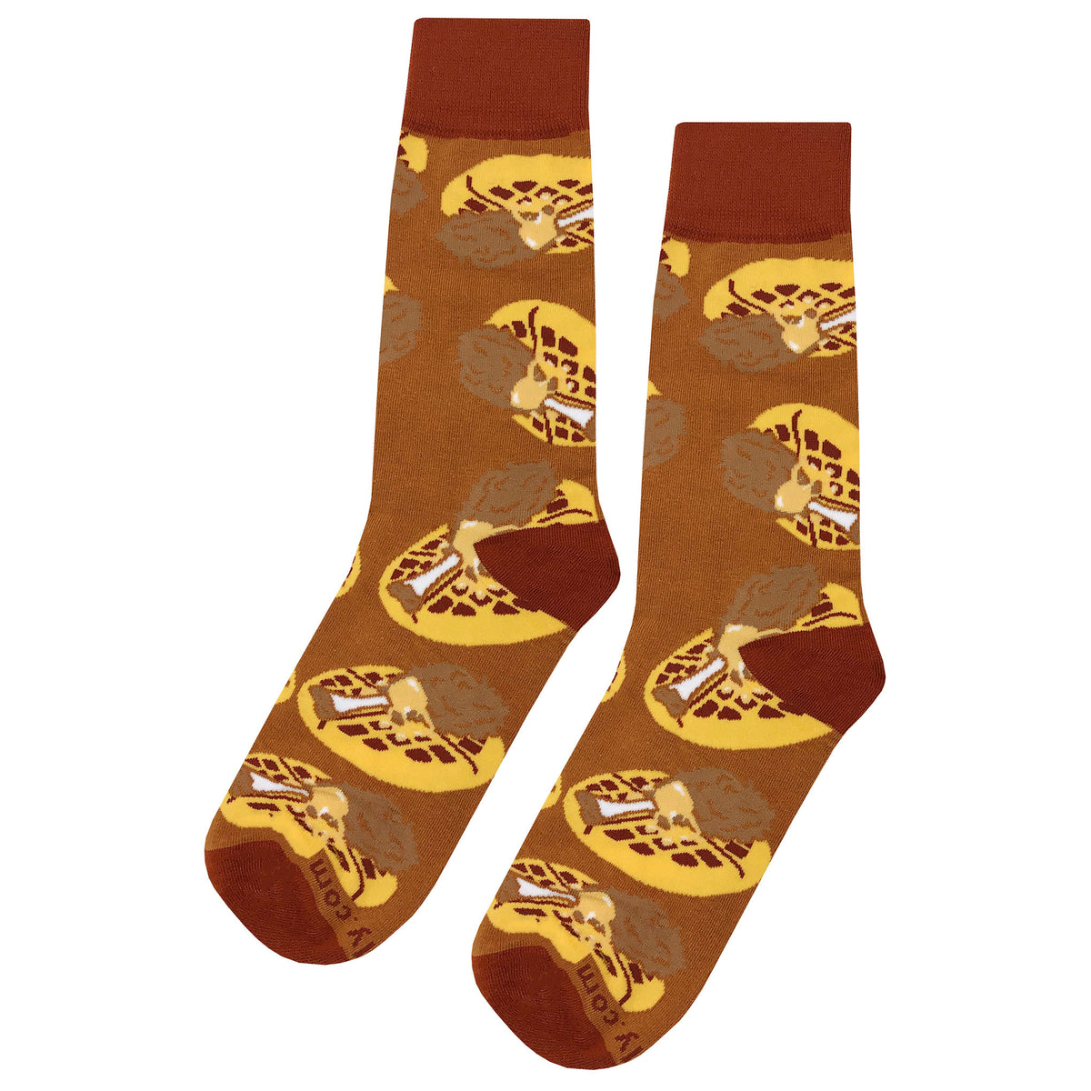 Chik'n Waffle Socks - Fun and Crazy Socks at Sockfly.com