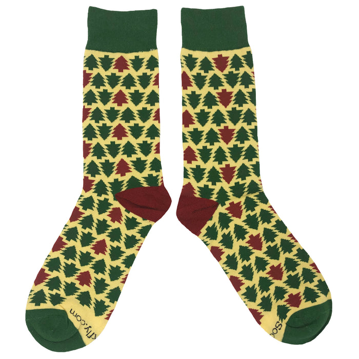 Christmas Tree Pattern Socks Sockfly 2