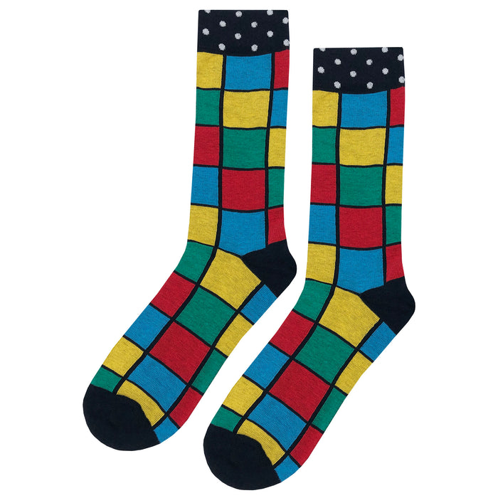 Colorful Square Socks Sockfly 1