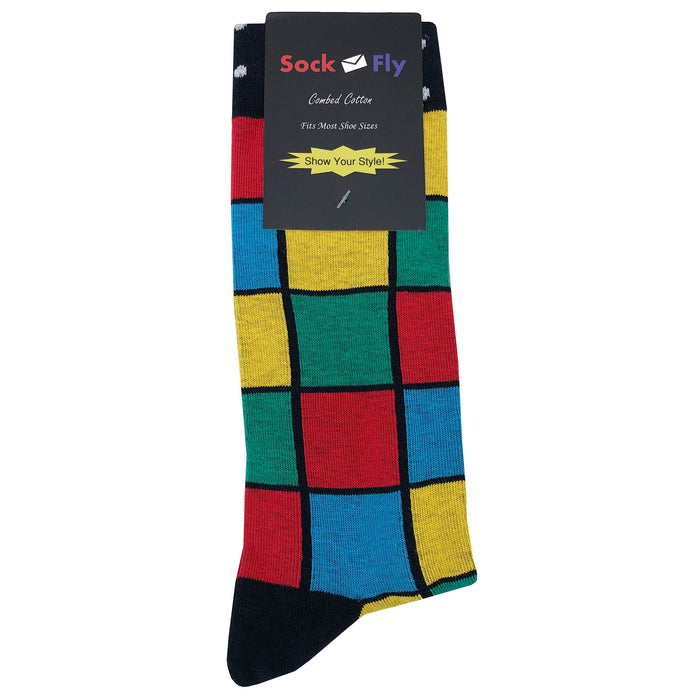 Colorful Square Socks Sockfly 4