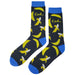 Cool Banana Blue Socks Sockfly 1