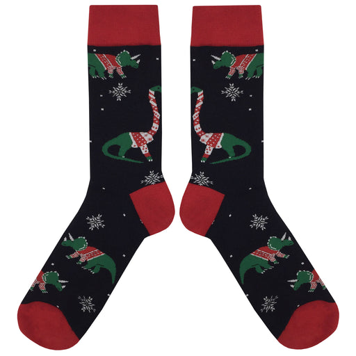 Dino Christmas Sweater Socks Sockfly 2