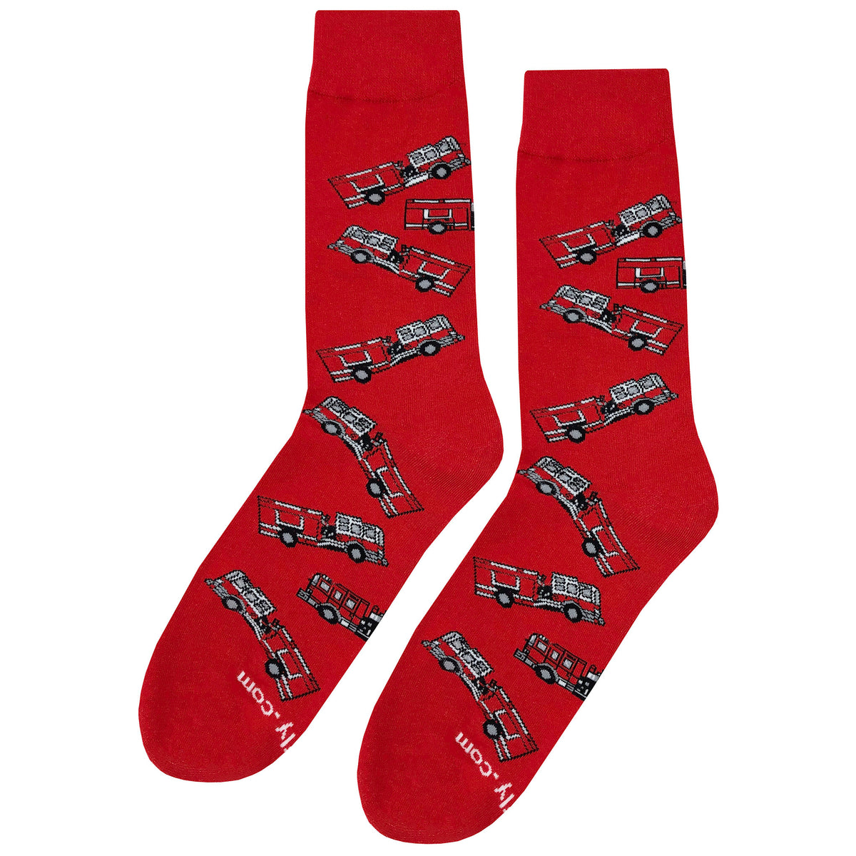 Fire Engine Socks Fun and Crazy Socks at
