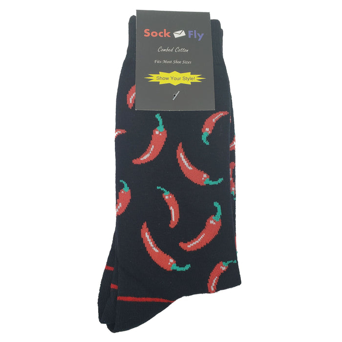 Fun Chili Pepper Socks Sockfly 4