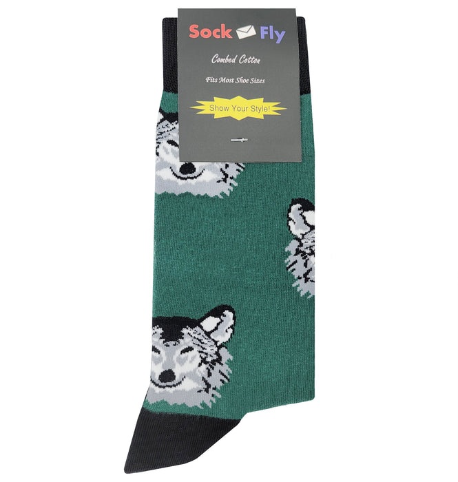 Furry Wolf Socks Sockfly 4