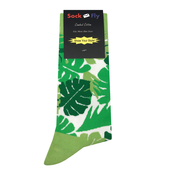 Green Fern Socks Sockfly 4