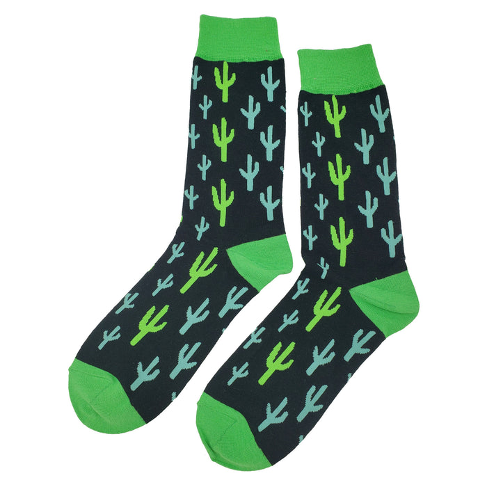Green Cactus Socks Sockfly 1