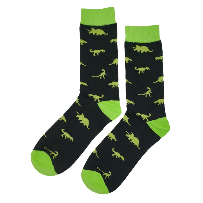 Green Dinosaur Socks Sockfly 1
