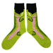 Green Fish Trout Socks Sockfly 2