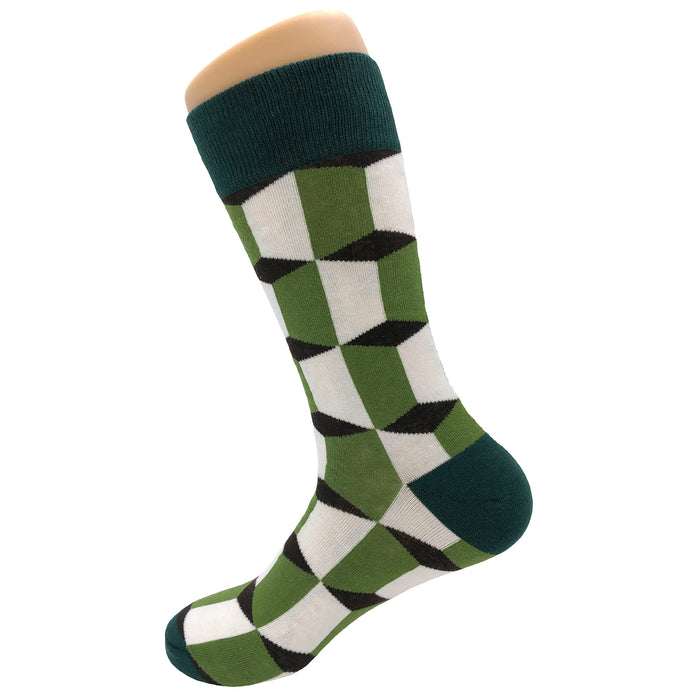 Green Intrigue Socks Sockfly 3
