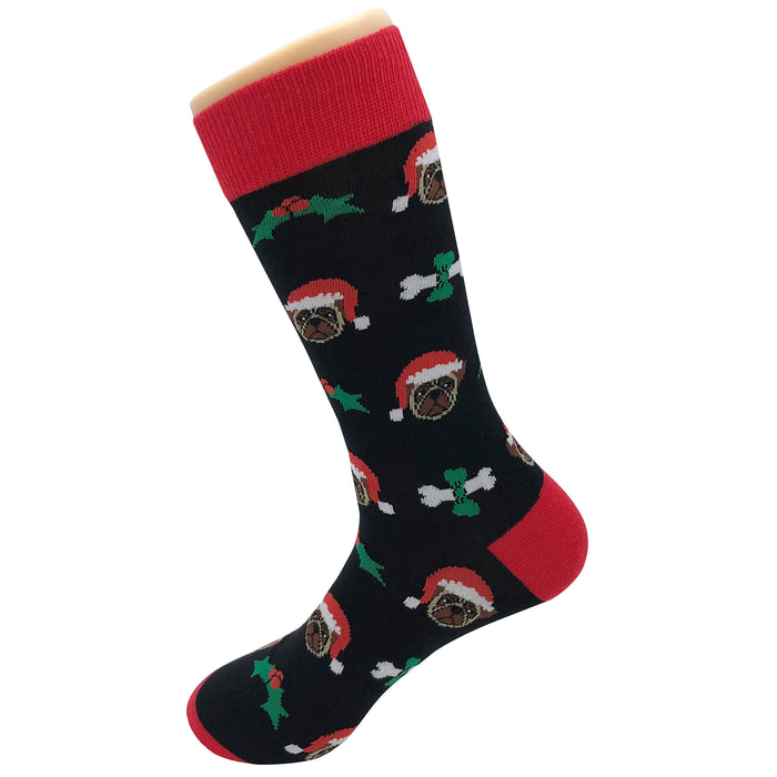 Holiday Pug Socks Sockfly 3