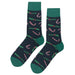 Holly Christmas Socks Sockfly 1