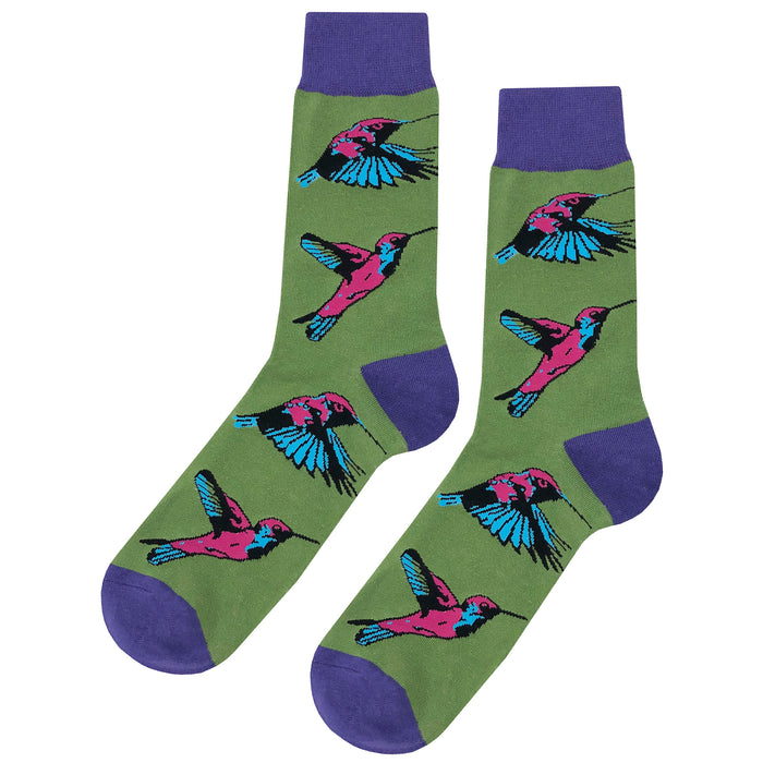 Hummingbird Visit Socks Sockfly 1